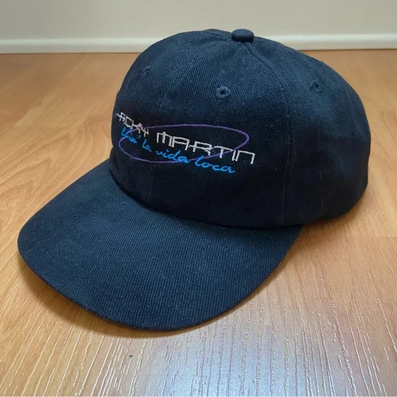 Vintage Ricky Martin Livin’ La Vida Loca Logo Tour Strap Back Hat